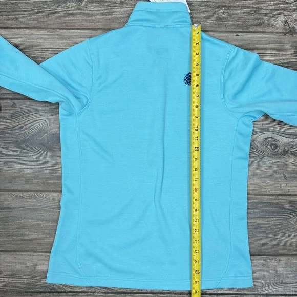 Stio Women's Gannett Peak Half Zip Fleece Pullover Blue Size‎ Medium NEW - Picture 11 of 12